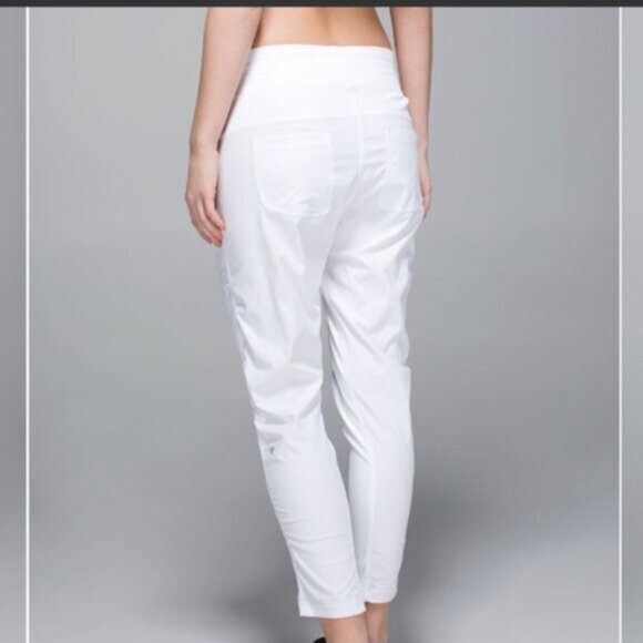 Lululemon Street To Studio Pant II White like new - Picture 3 of 13